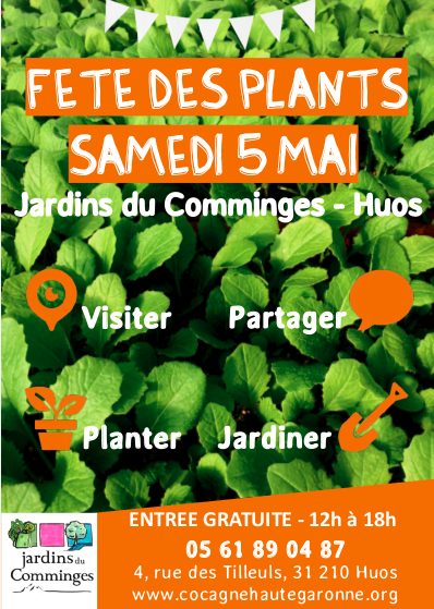 FÃªte des plantations aux Jardins du Comminges le 5 mai Ã  Huos