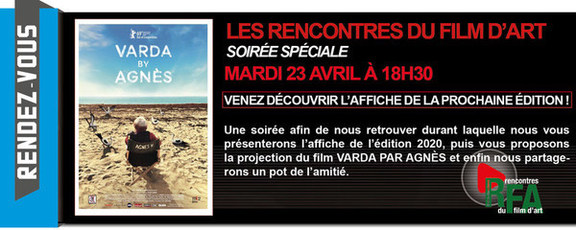 LES RENCONTRES DU FILM D'ART // SOIRÃ‰E SPÃ‰CIALE
