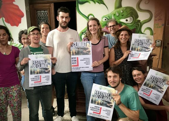 L’équipe d’organisation festival du climat
