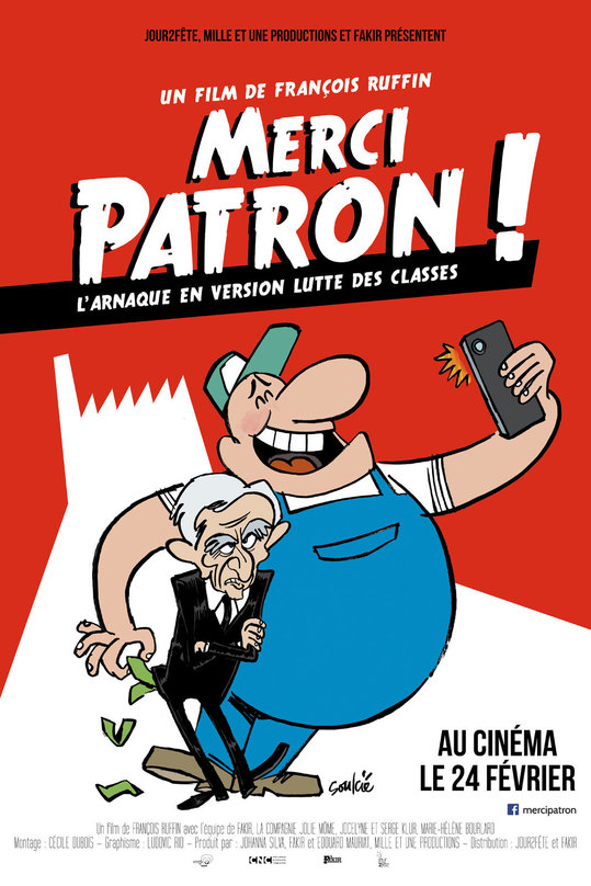 affiche merci patron