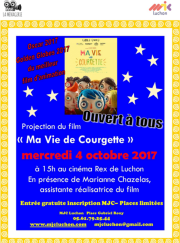 Film "Ma vie de courgette"