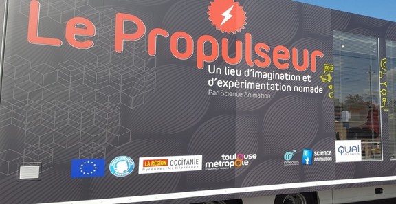 Le propulseur. Science animation
