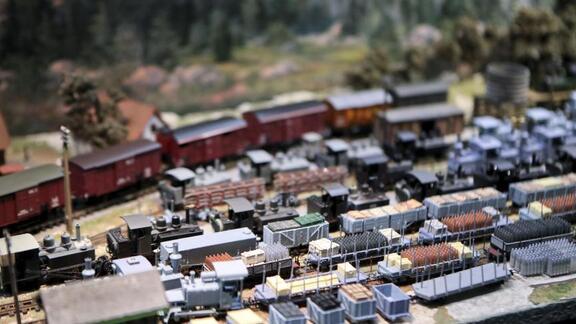Les petits trains, source éternelle de ravissement. PHOTO ARCHIVES SAMI BELLOUMI LA VOIX DU NORD.